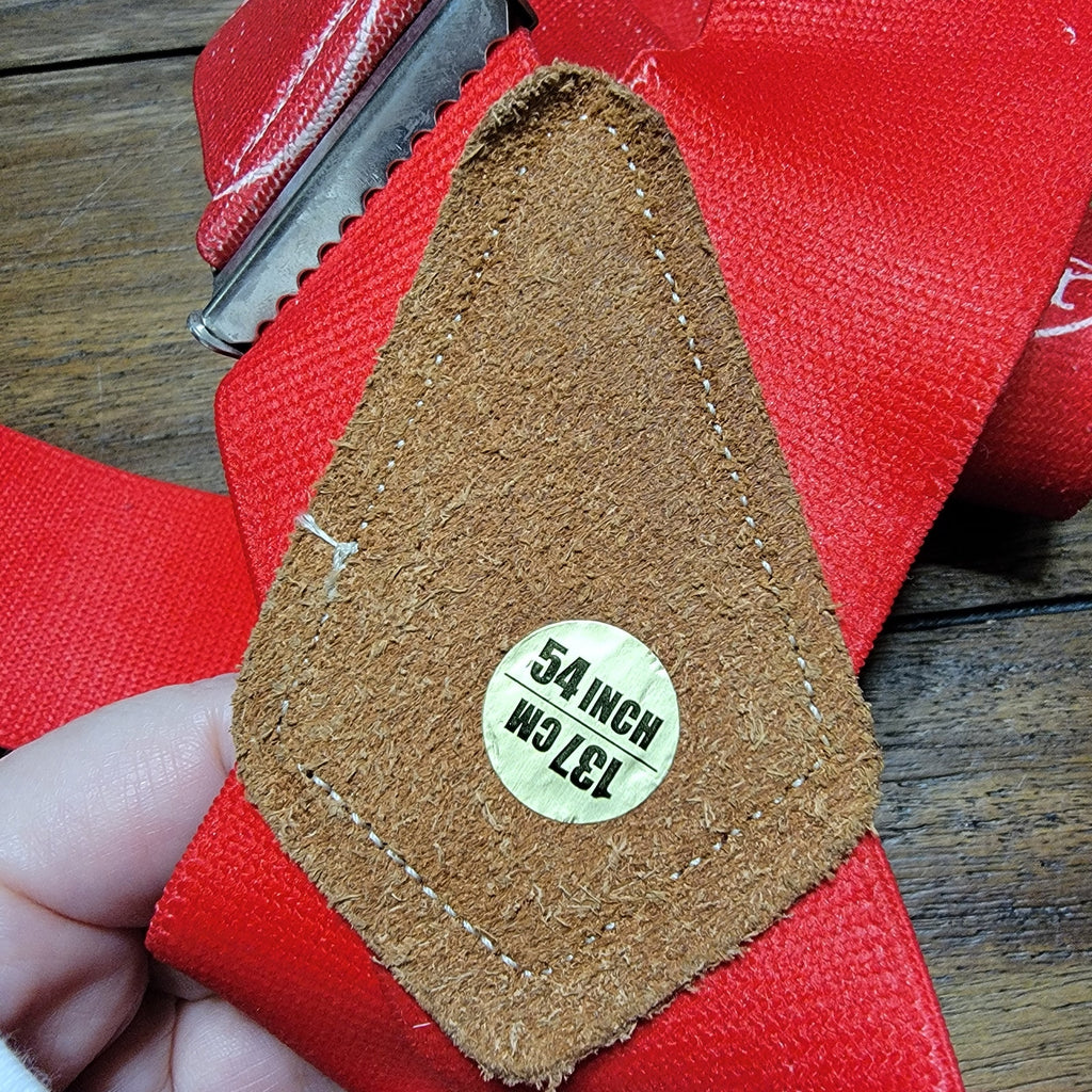 Red Peterbilt Suspenders - Size 54 inch