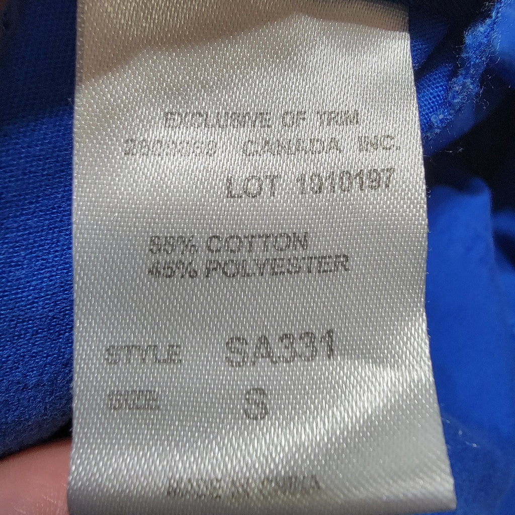 2 Pc Sanibel Scrubs Ladies Blue V-Neck & Draw String Pants - Size Small