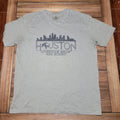 Houston Livestock Show & Rodeo Green/Grey Unisex Tee Skyline - Size 2XL