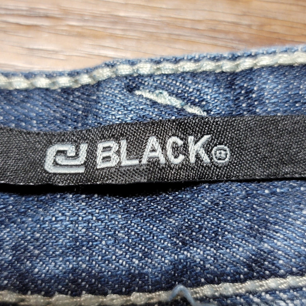 CJ Black Wide Leg Denim Jeans - Size 34/30