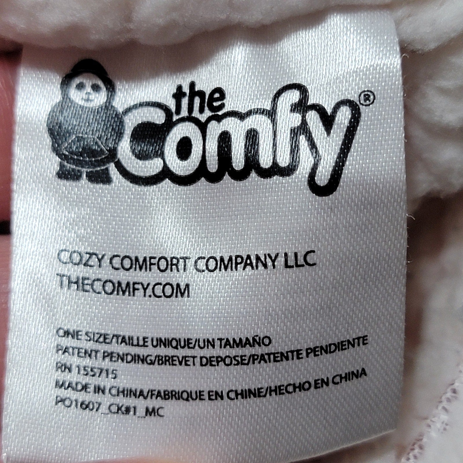 The Comfy Pink Internal Sherpa Hoodie w/ Minnie Mouse Rubber Pendant - One Size