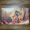 Digimon WarGreymon Character Rubber Desk Mat / Pad - 14" x 23.5"