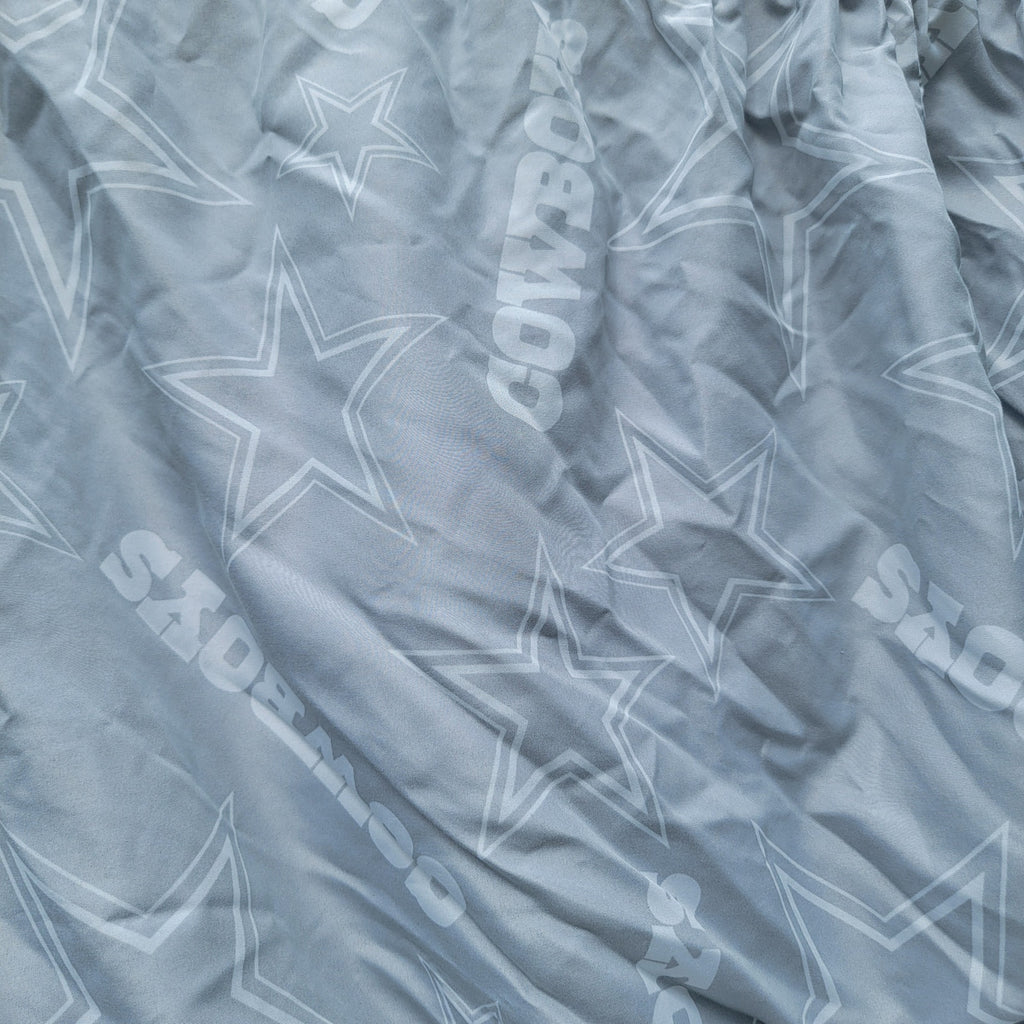 4Pc Dallas Cowboys Twin Size Comforter and Sheet Set + Throw