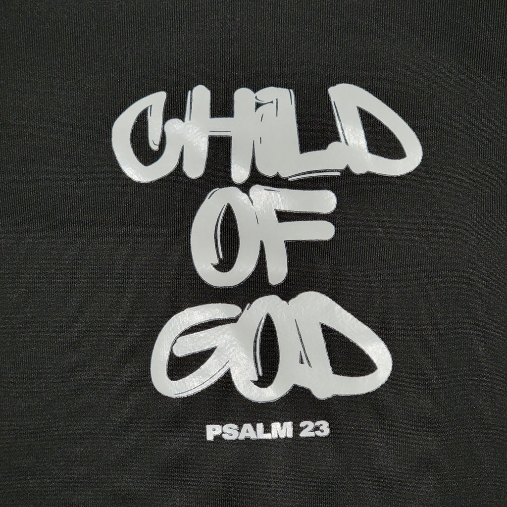 Unbranded Youth Black Pullover Hoodie "Psalm 23" - Size 13Y