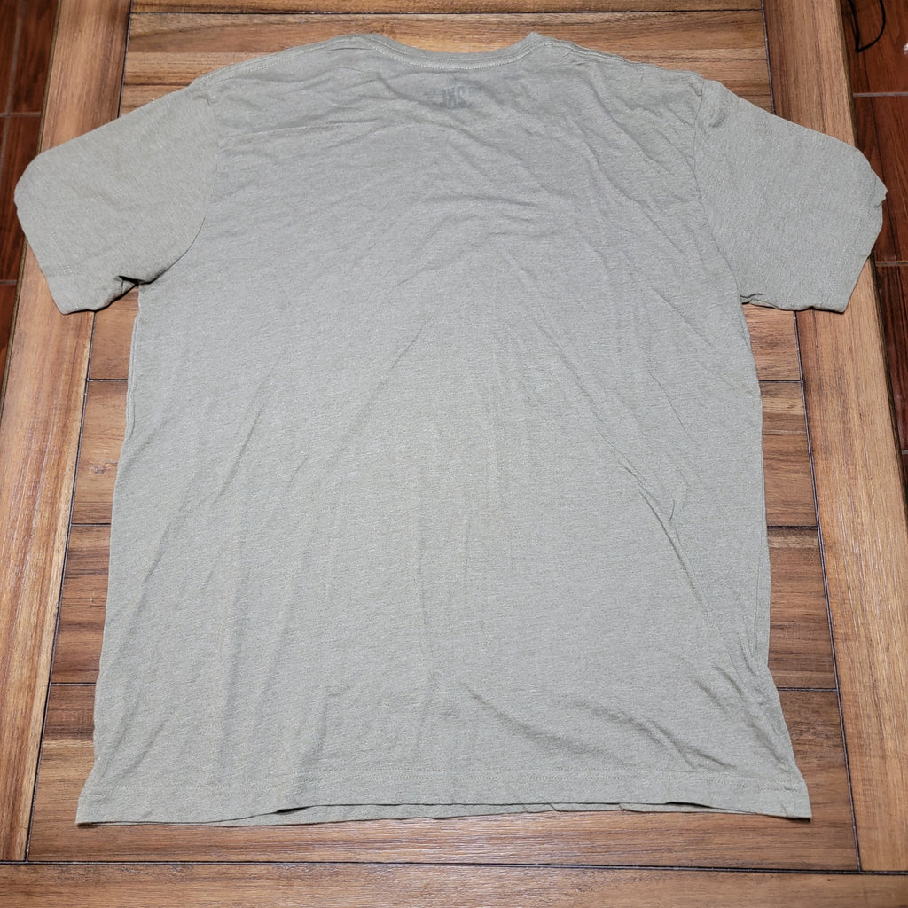 Houston Livestock Show & Rodeo Green/Grey Unisex Tee Skyline - Size 2XL