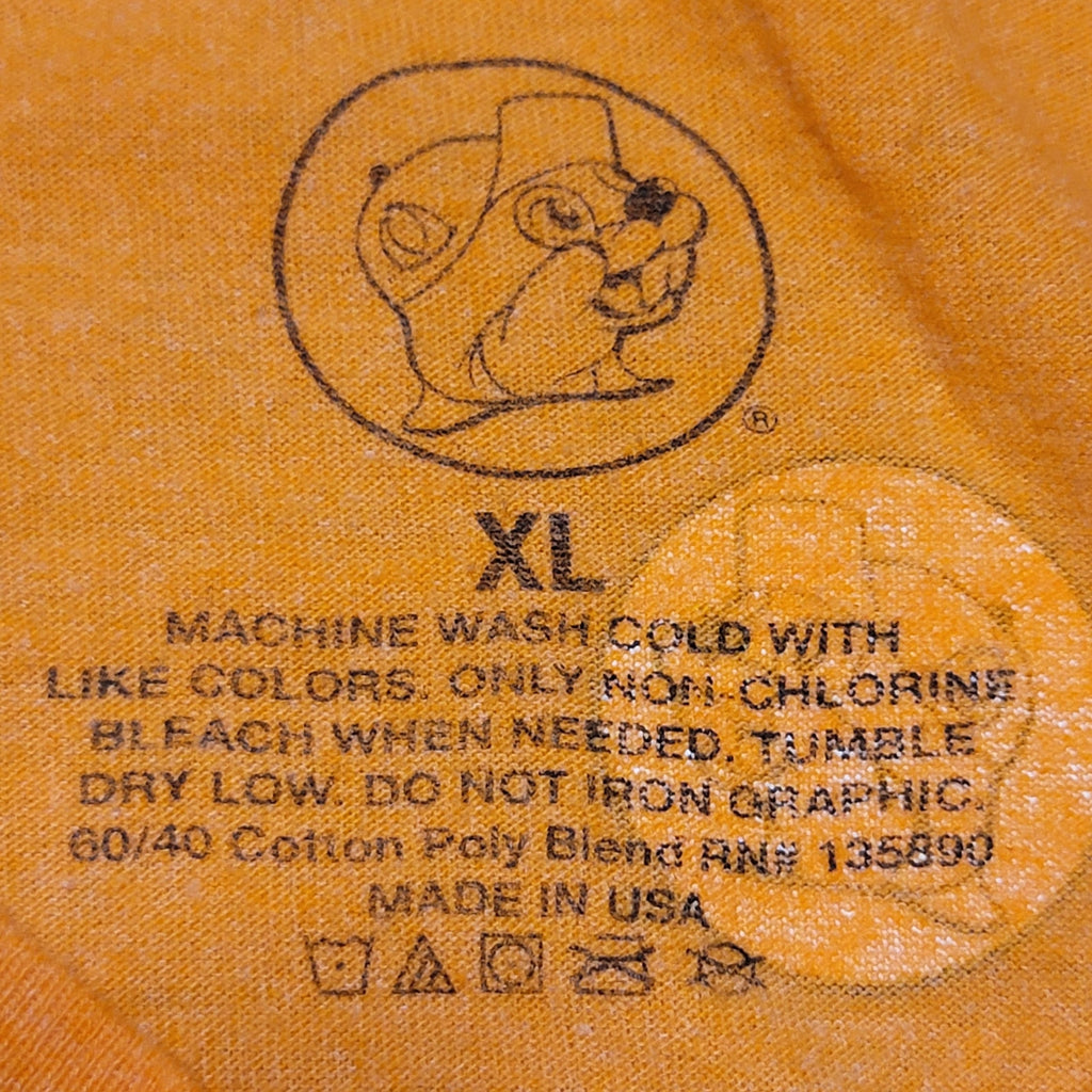 Buc-ee's Halloween Orange Unisex Tee "Franken-Beaver" - Size XL