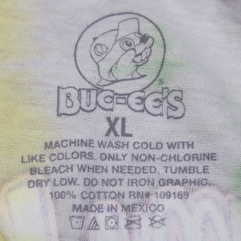 Buc-ee's Easter Pastel Tie-Dye Tee "Got My Mind On The Bunny.." - Size XL