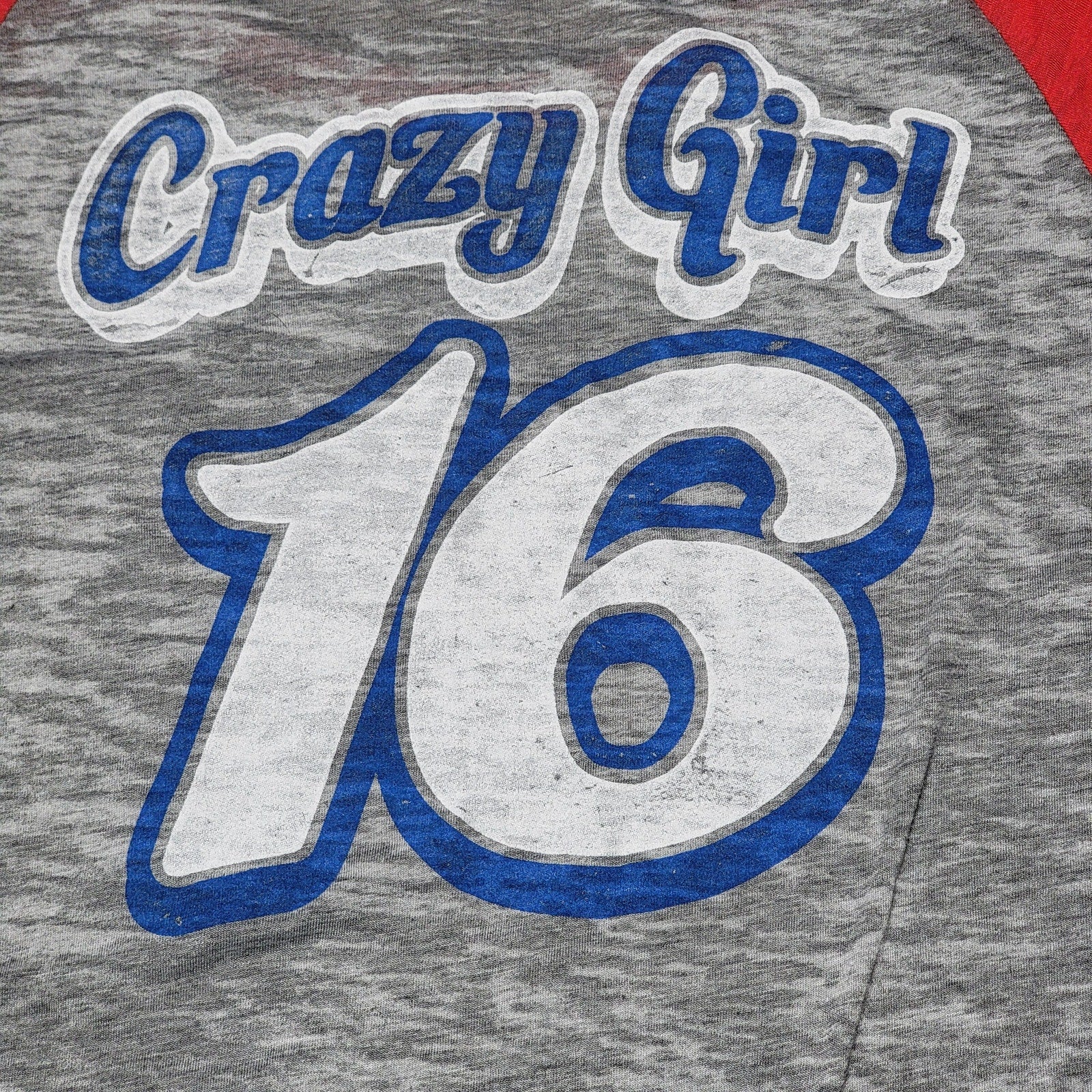 Eli Young Band Thin Baseball Style Tee "Crazy Girl 16" - Size XL