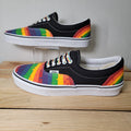VANS Rainbow Drip Era Sneakers - Size 8M / 9.5W