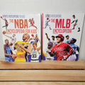 BOOKS Set of 2 Sports Encyclopedias For Kids: NBA and MLB