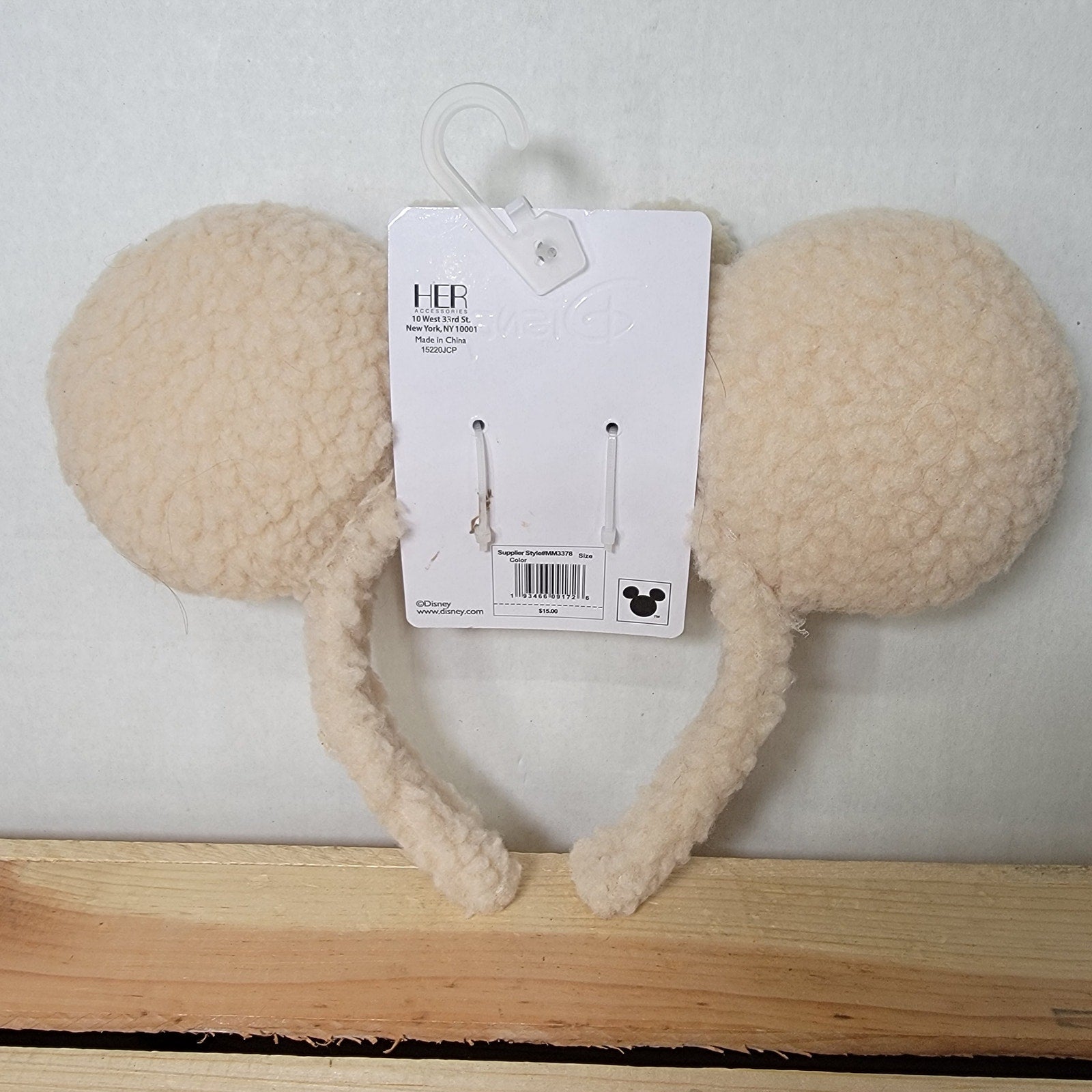Disney Minnie Mouse Sherpa Ears - NWT