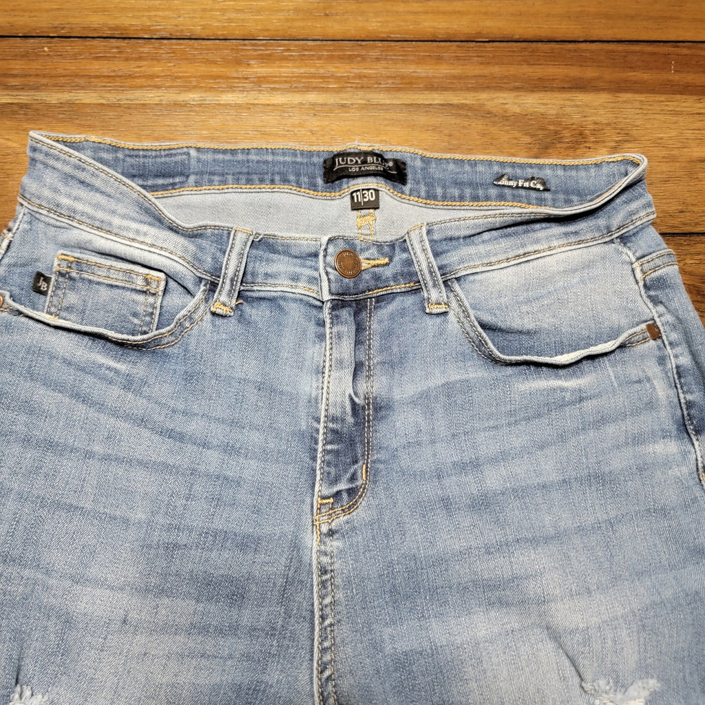 Judy Blue Skinny Fit Capri Denim Jeans - Size 11/30