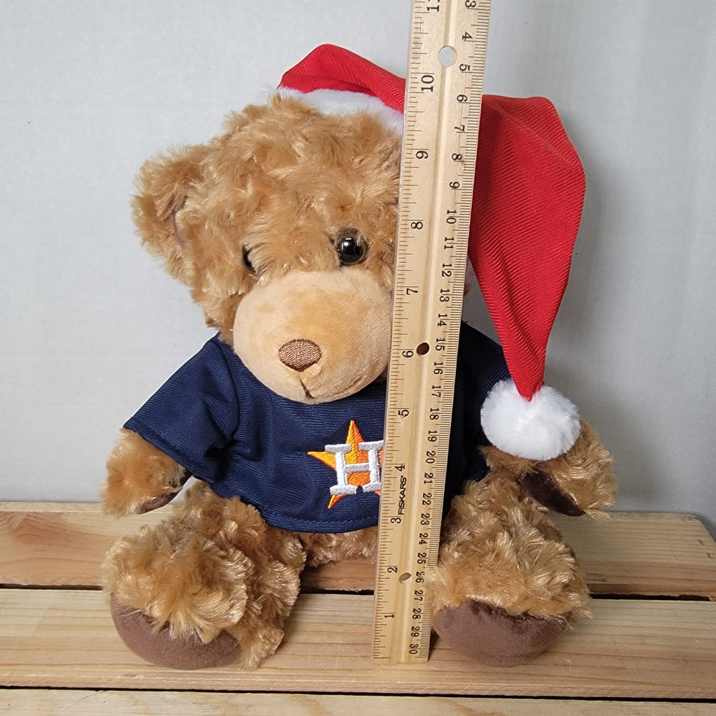 FOCO Houston Astros Christmas Bear Plush