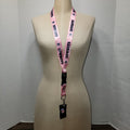 NFL Pink Dallas Cowboys Lanyard w/ Removable Clip - NWT