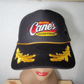 Raising Cains Black Snapback Trucker Hat