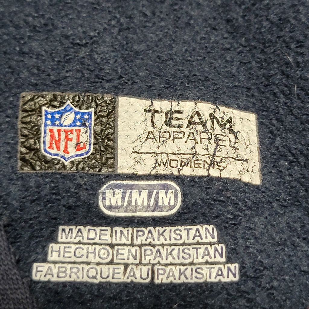 NFL Team Apparel Dk Blue Pullover Unisex Hoodie Houston Texans - Size Medium