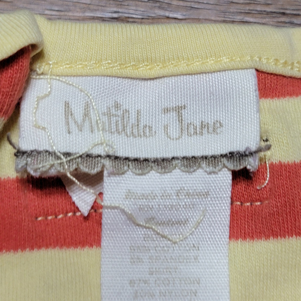 Matilda Jane Girls "Ode To Shoes" Summer Tank Dress - Size 8