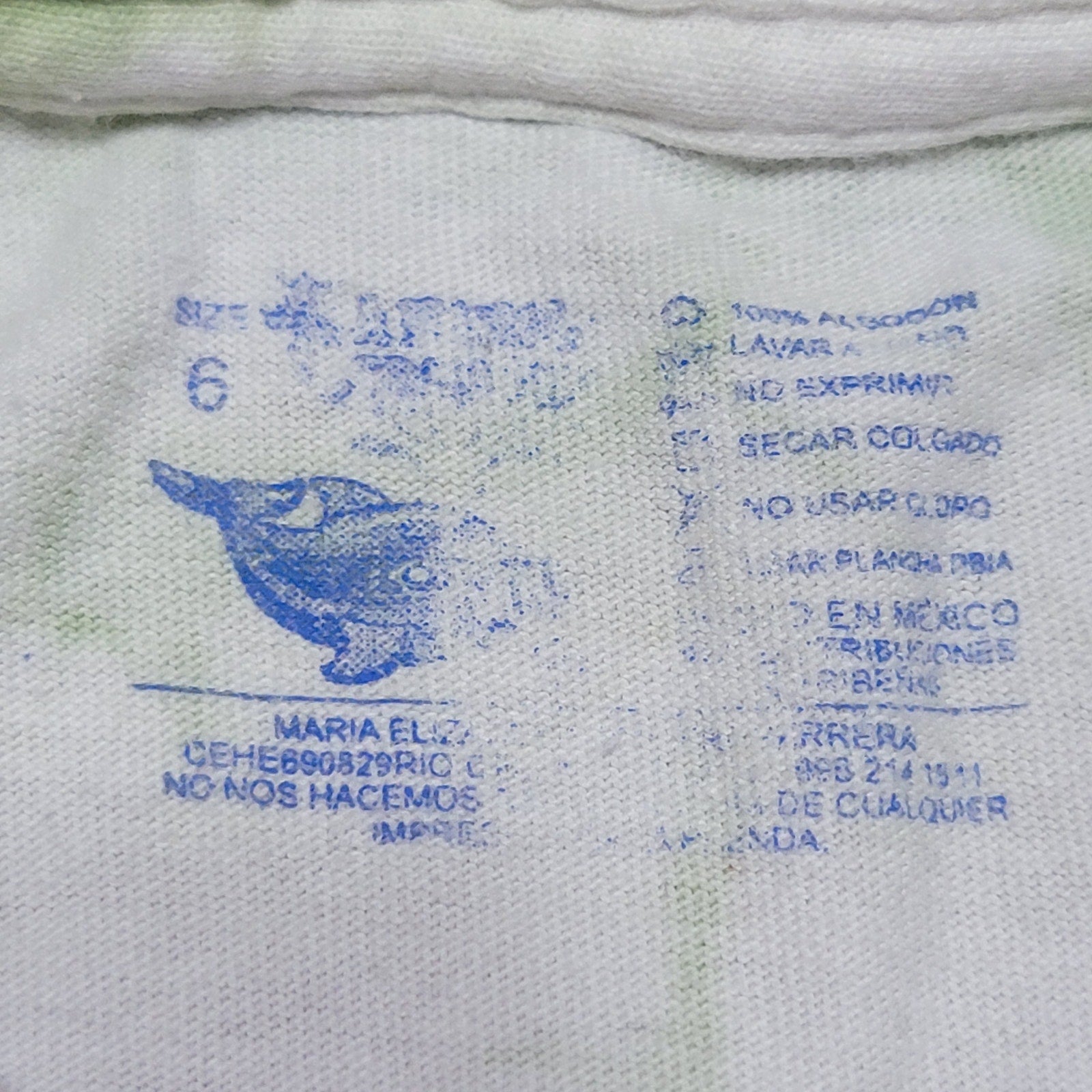 Costa Maya Interactive Kids Tee "Mahahual Mexico" - Size 6