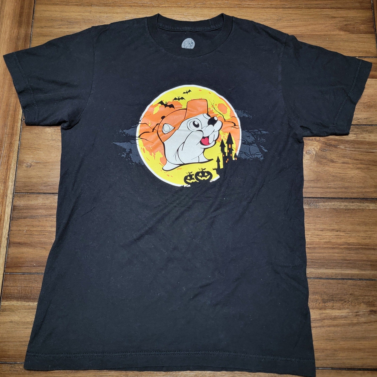 Buc-ee's Unisex Glow In The Dark Halloween Tee "Let's Boo This" - Size Small