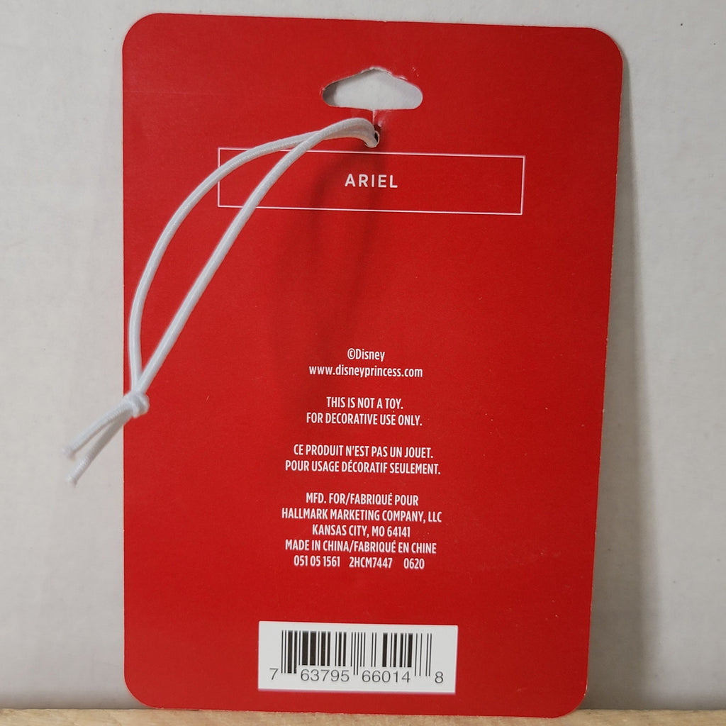 Hallmark X Disney Princess Holiday Ornament Ariel - NEW