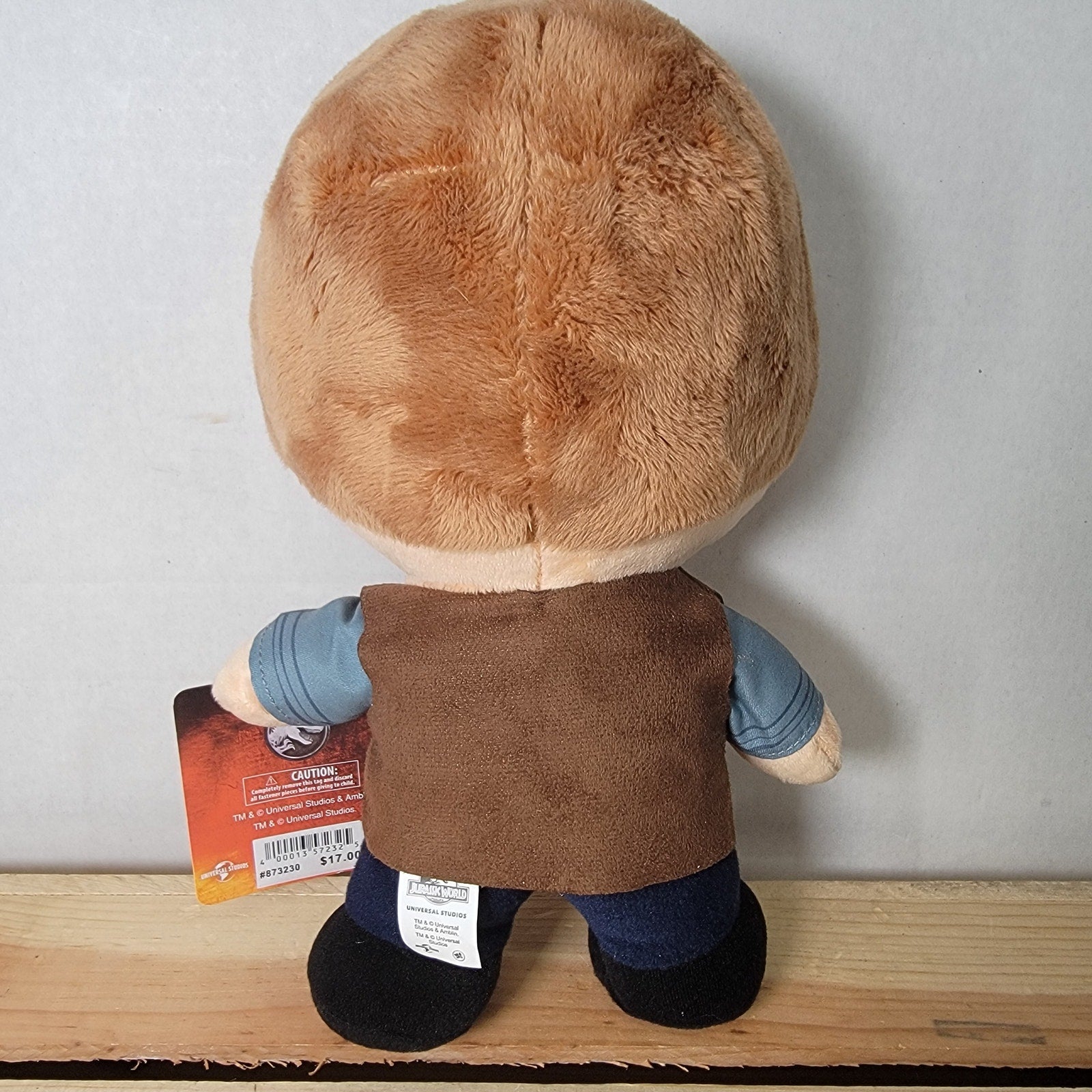 Jurassic World Owen Grady Cutie Plush Doll - NWT