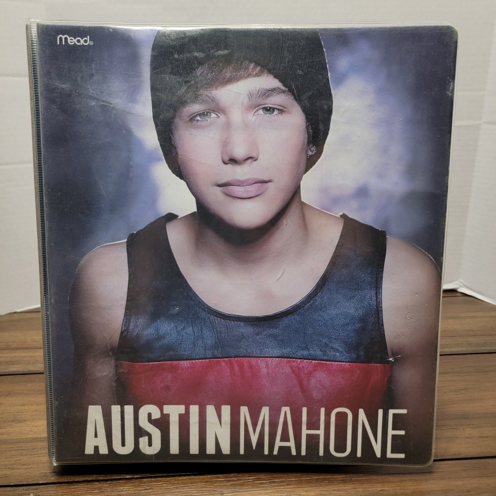 Austin Mahone 1" Binder, 3 Composition Notebooks, 2 Bags & 1 Spiral Notebook