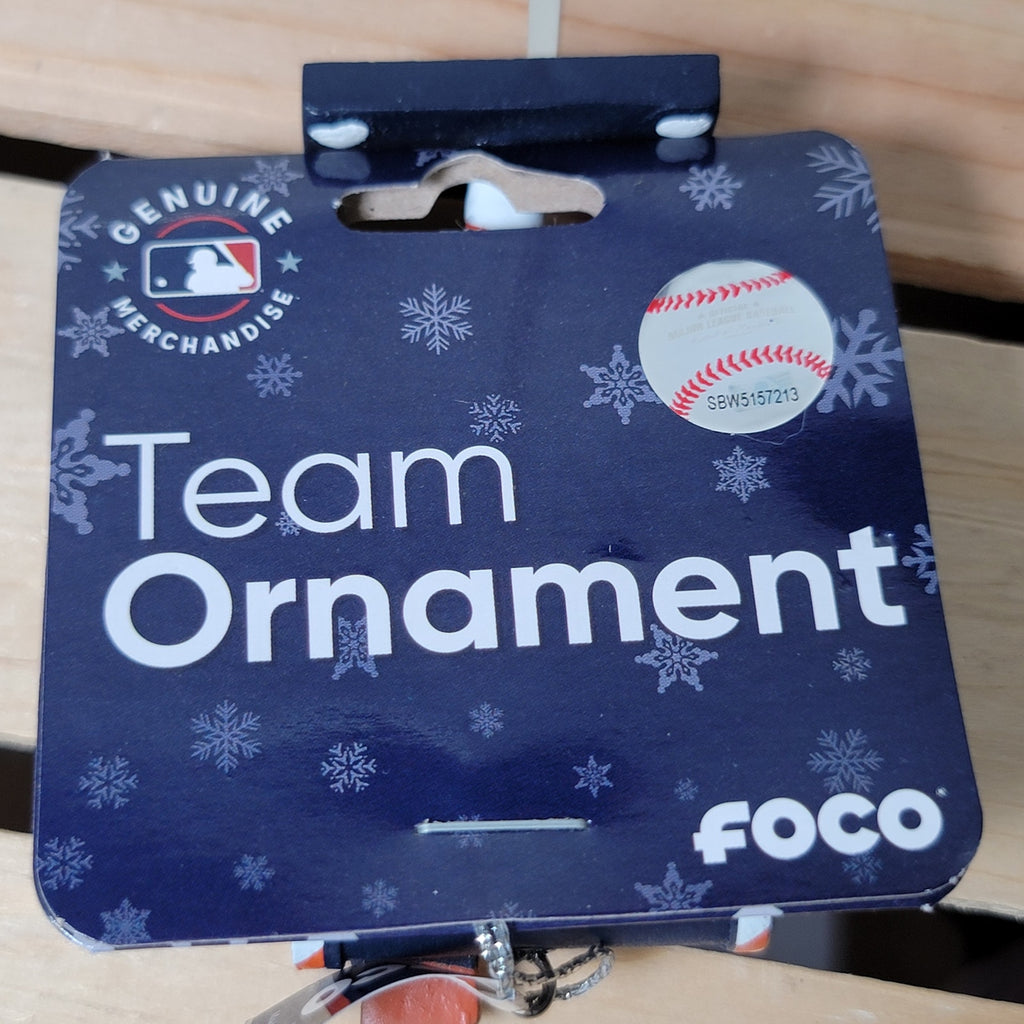MLB Houston Astros Christmas Ornament Letters To Santa Mail Box - NWT