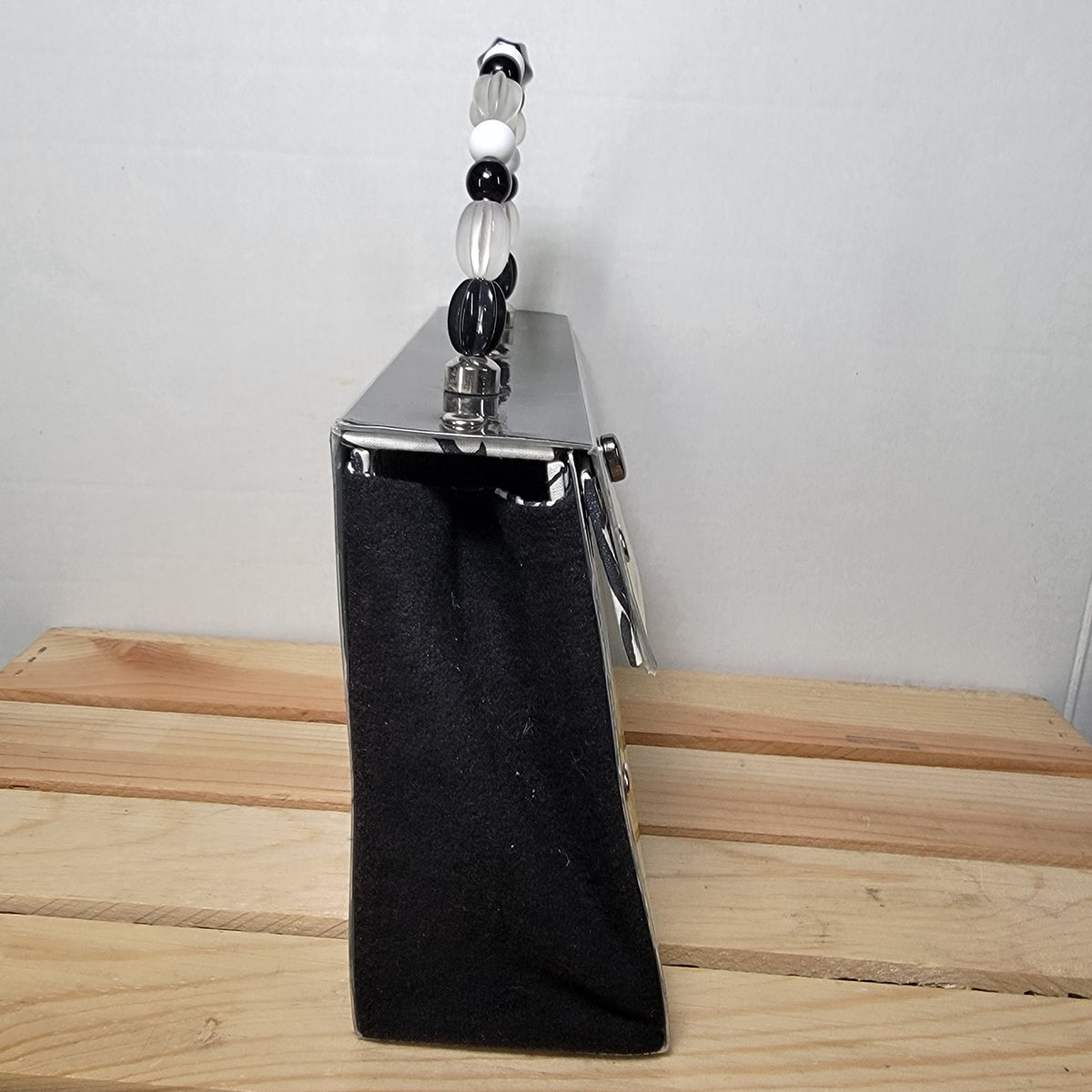 Set of 2 Phantom of the Opera: Upcycled Playbill Cover Purse and Phantom Mask