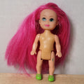 Funville Sparkle Girlz Little Friends Mini Doll w/ Pink Hair