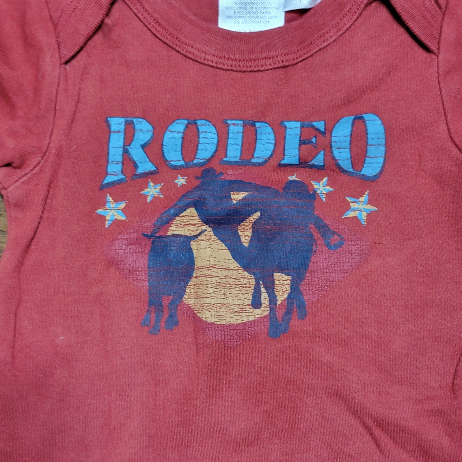 Set of 2 Infant Rodeo Bodysuits - Size 12-18M
