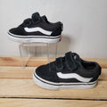 VANS Ward V Toddler Boys Black Suede Shoes - Size Toddler 6