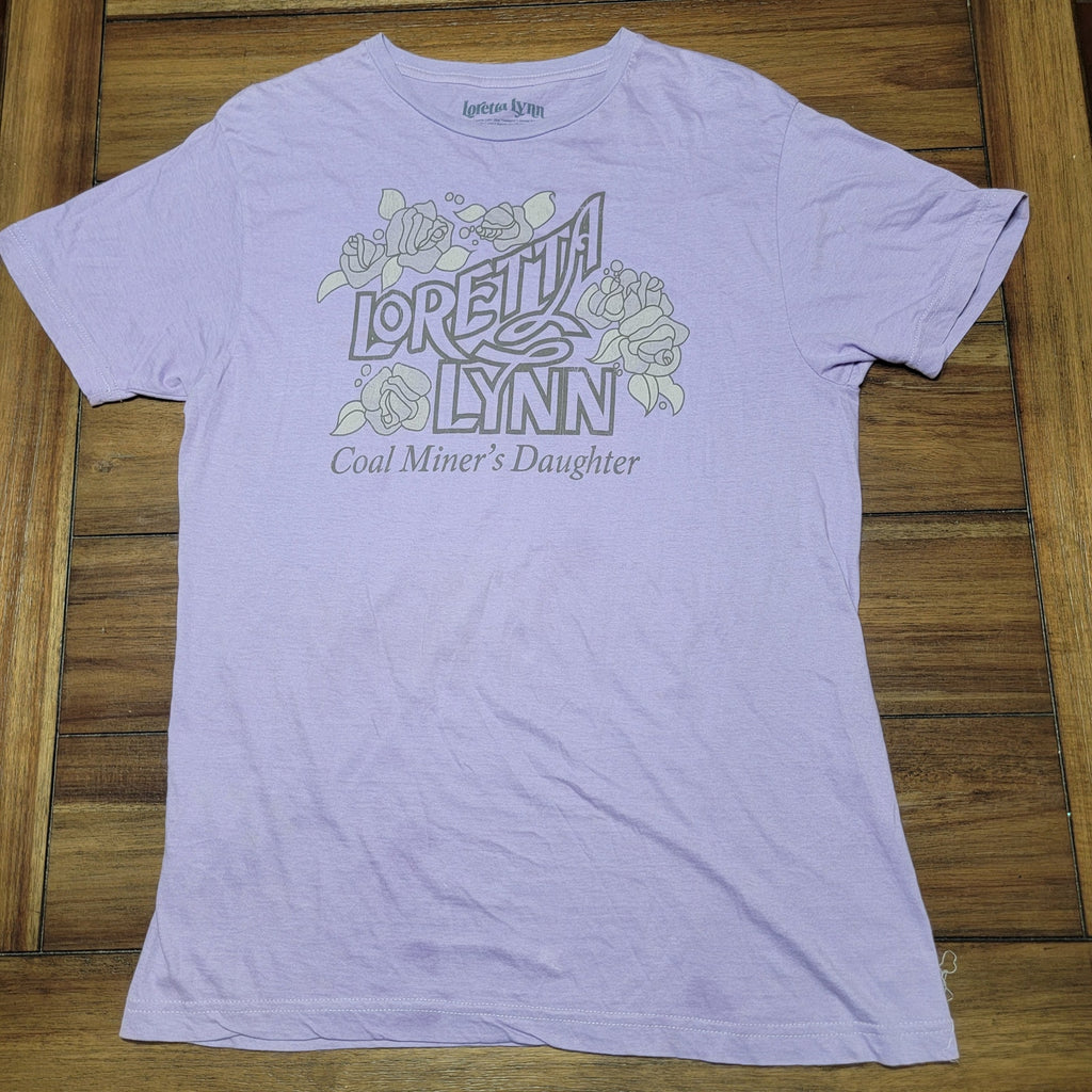 Loretta Lynn Purple Tee "Coal Miner's Daughter" - Size Medium