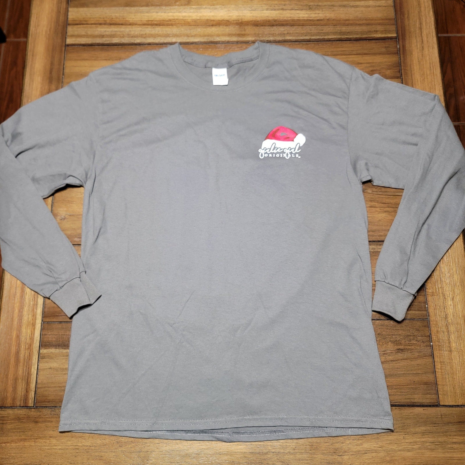 Girlie Girl Originals LS Christmas Tee "Tis The Season To Be Tacky" - Size Large