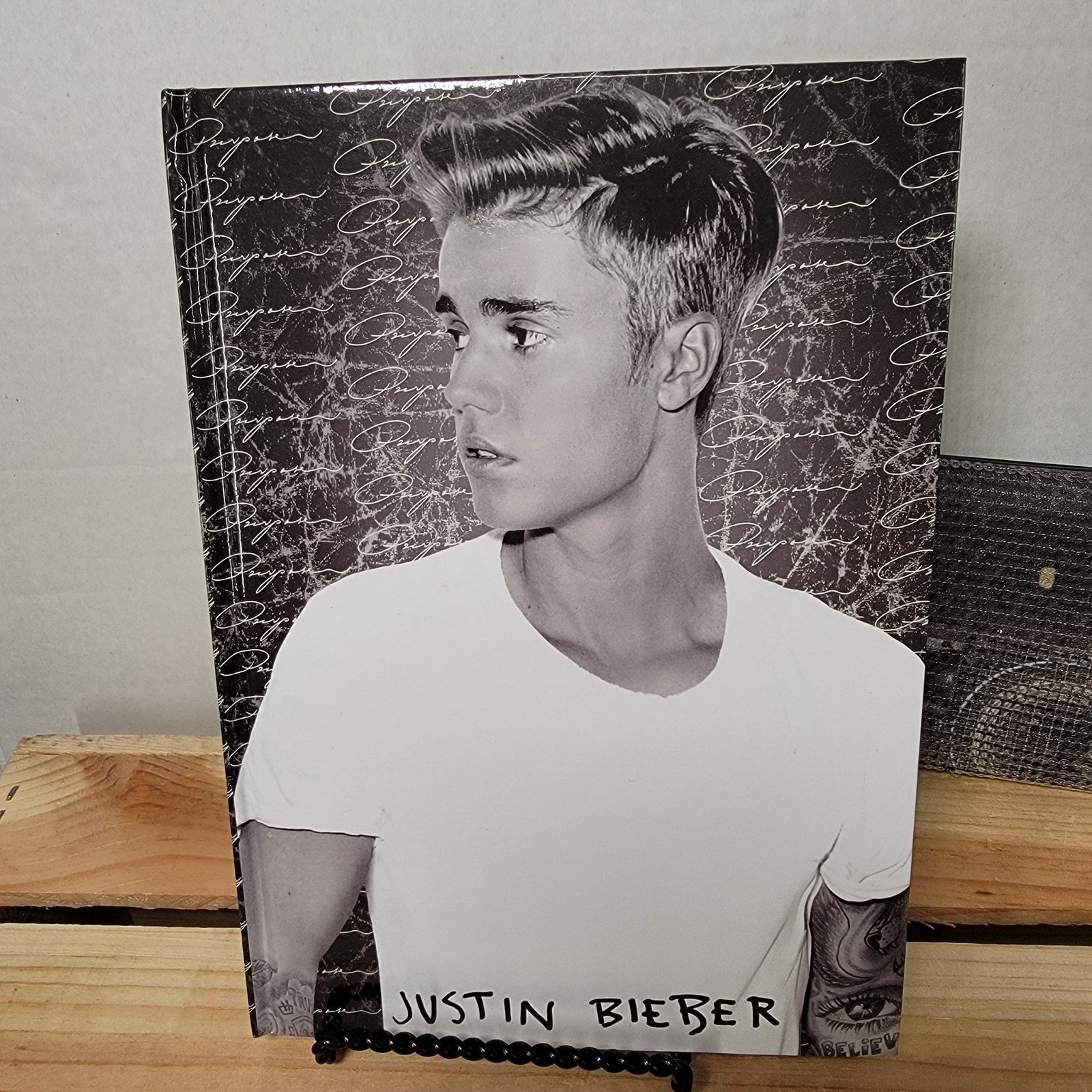2 Pc Justin Bieber: Journal & Sequin Wallet