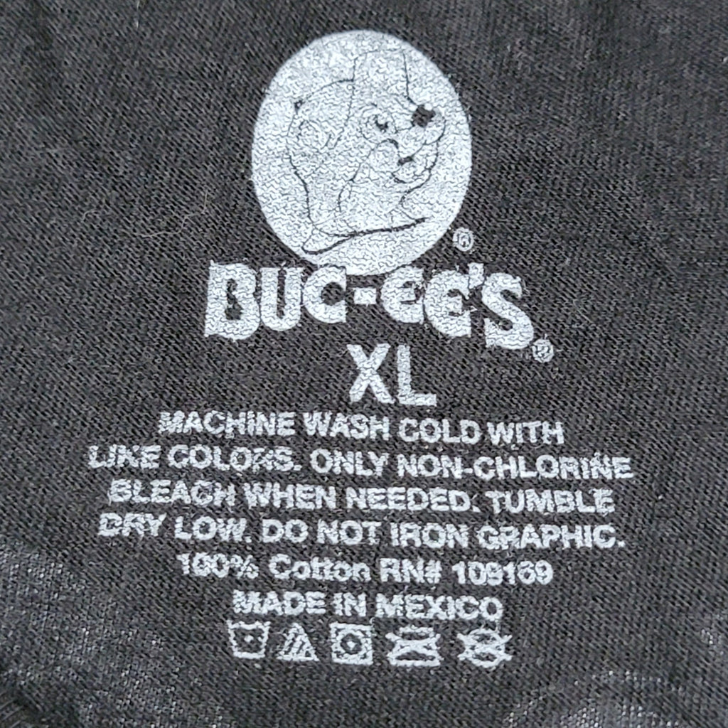 Buc-ee's Halloween Black Unisex Glow-In-The-Dark Tee "Let's Boo This" - Size XL