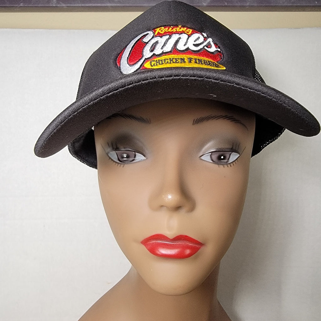 Raising Cains Black Snapback Trucker Hat