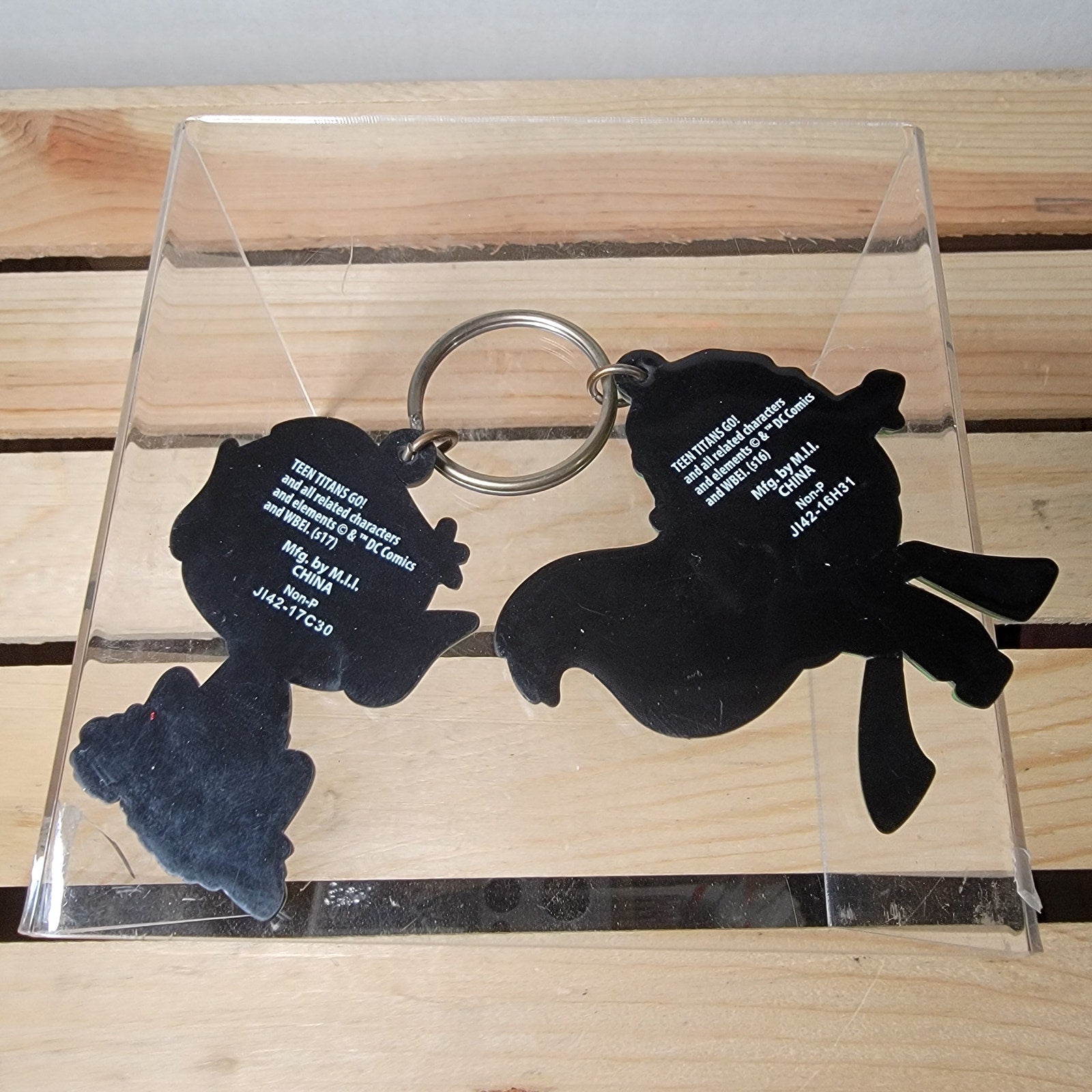 Teen Titan Go! Soft PVC Keychain Starfire & Beast Boy