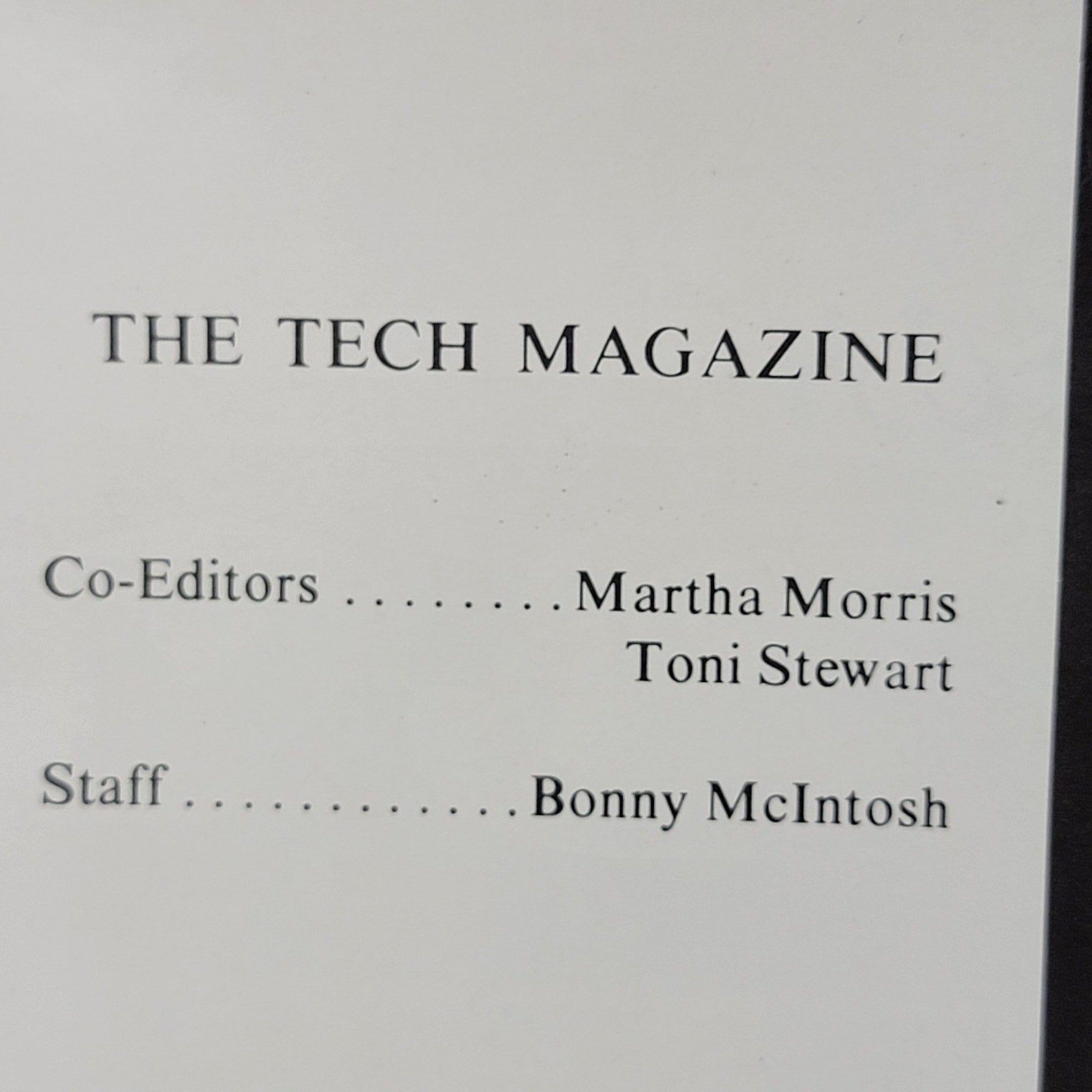 VINTAGE Vogue The Texas Tech Magazine 1975-1976