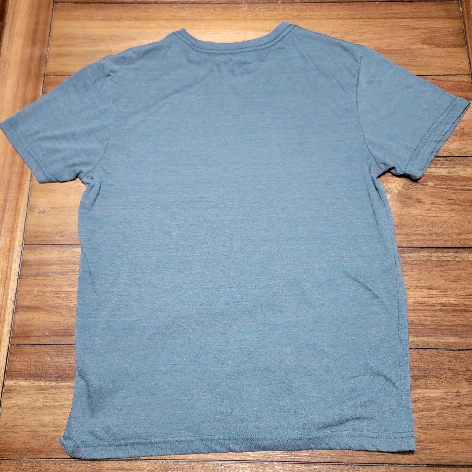 Hurley Dark Green Tee Square Logo - Size Small