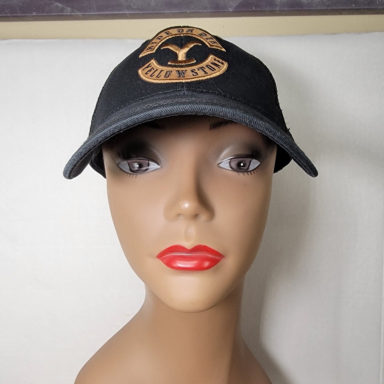 Yellowstone Black Snapback Trucker Hat "Ride Or Die"