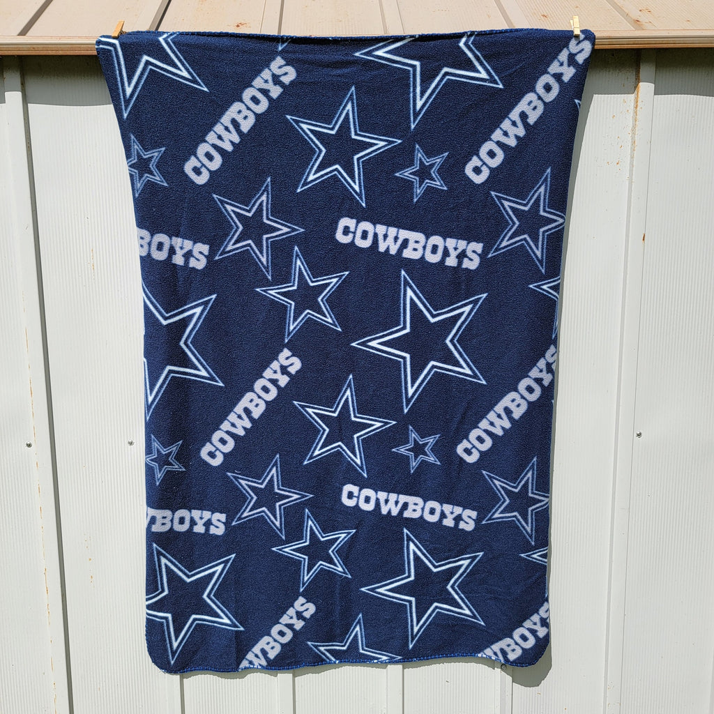 4Pc Dallas Cowboys Twin Size Comforter and Sheet Set + Throw