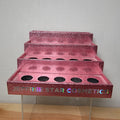 Jeffree Star Cosmetics Makeup Display Holder: Pink Glitter - NWOT