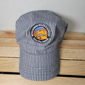Royal Gorge Route Railroad Striped Train Conductor Hat - NWT