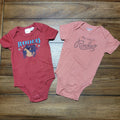 Set of 2 Infant Rodeo Bodysuits - Size 12-18M