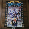VINTAGE Poster Dallas Cowboys Ring Of Champions 20" x 30"