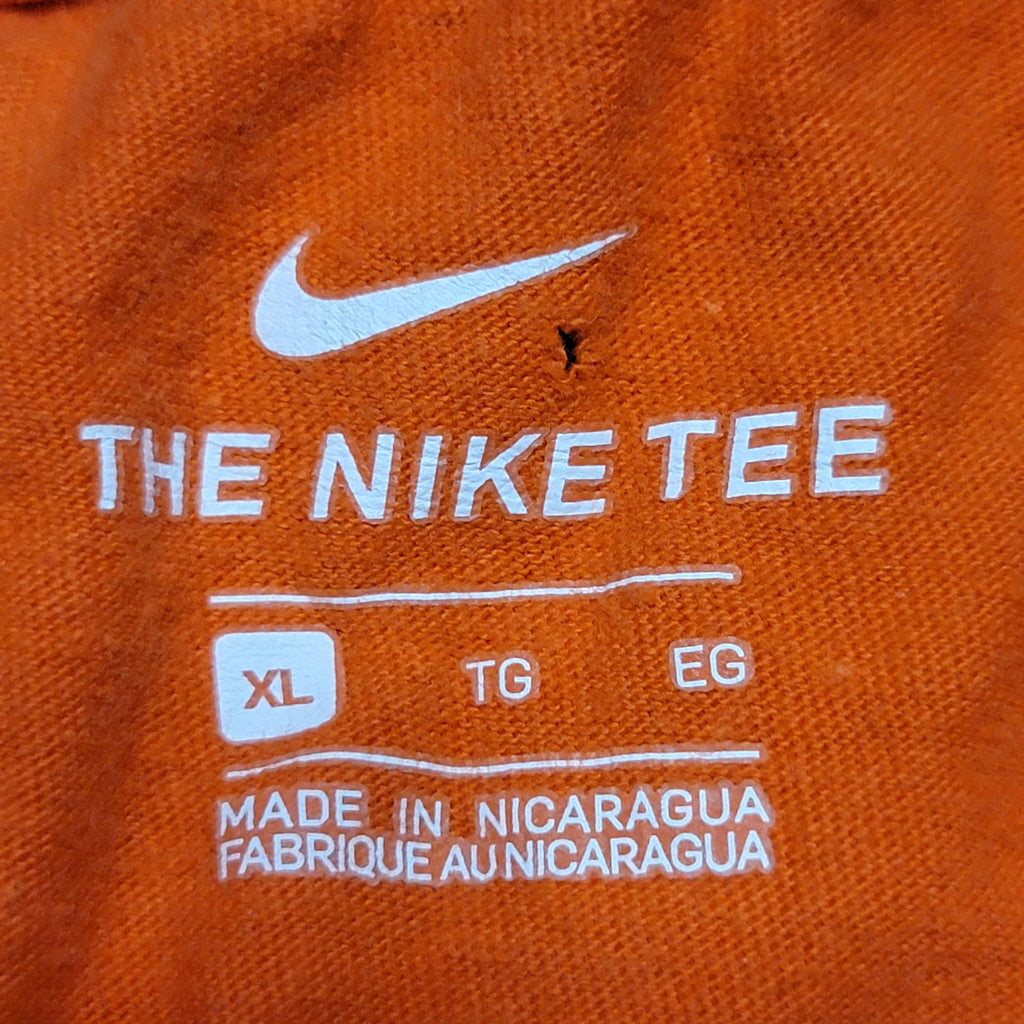 The Nike Tee Orange Houston Astros Classic Logo Tee - Size XL