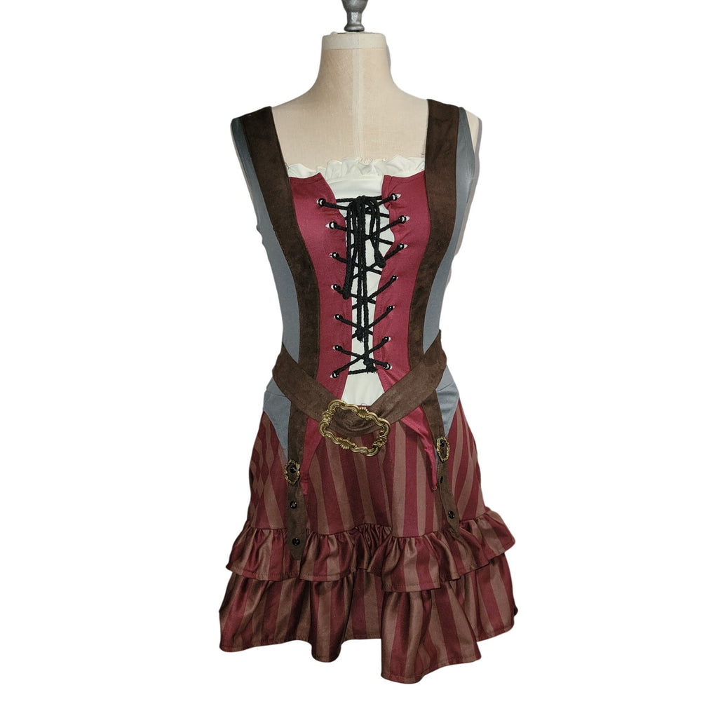 Pirate/Wench Dress Costume (Dress Only) - Junior Size Small