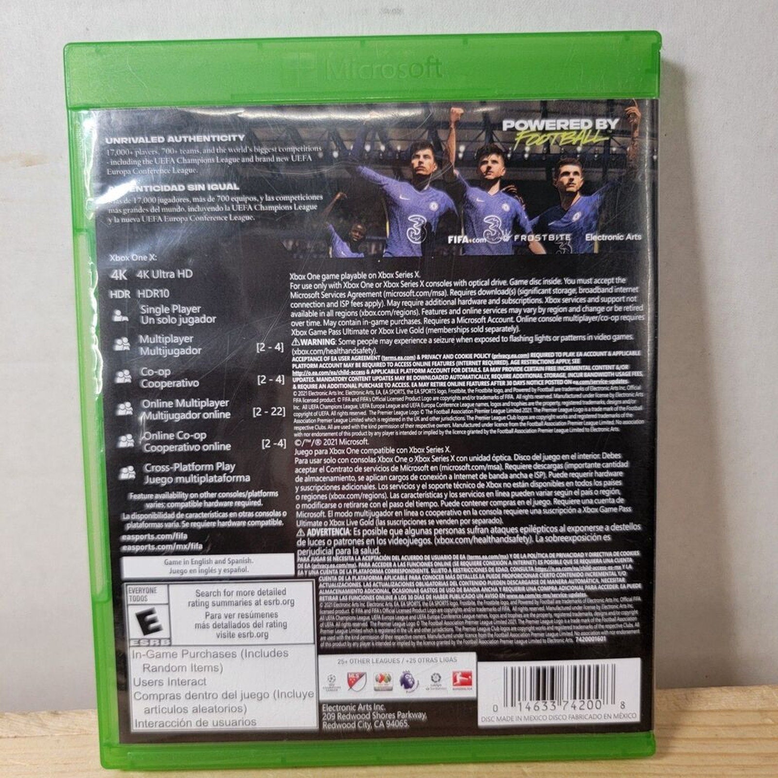 XBOX One FIFA 22 (No Book)