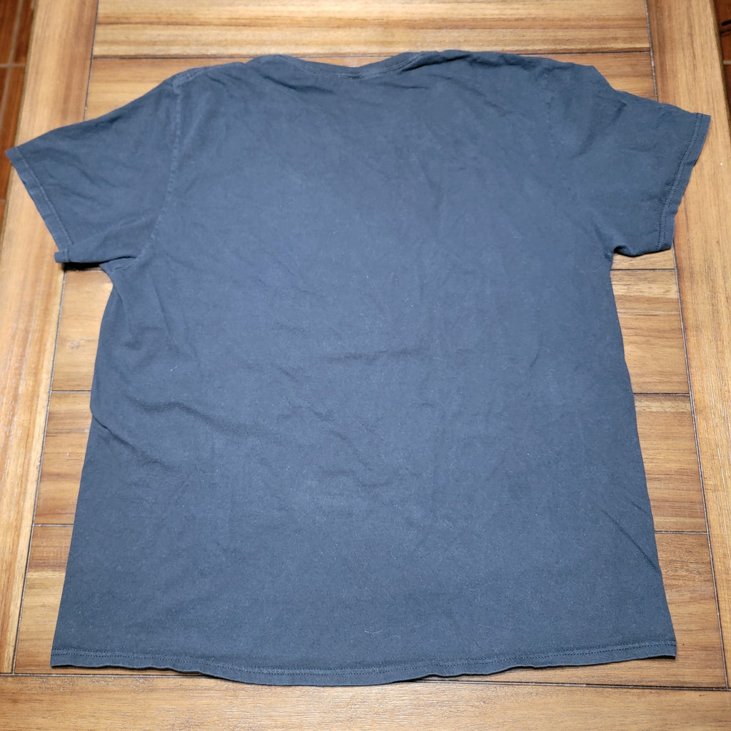 The Simpsons Black Unisex Tee Skeletal Simpsons - Size XL
