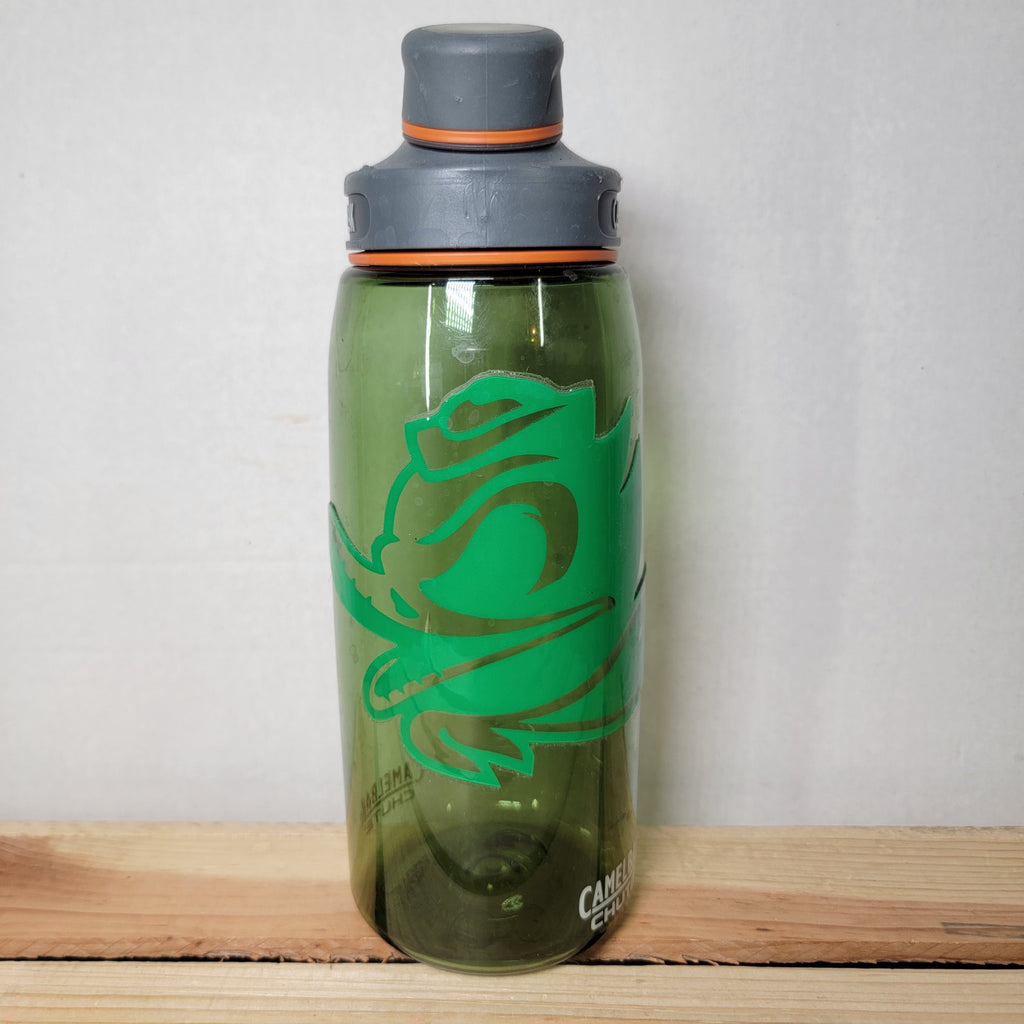 Camelbak Chute Green 32 oz Plastic Water Bottle w/ Oregon Ducks Logo